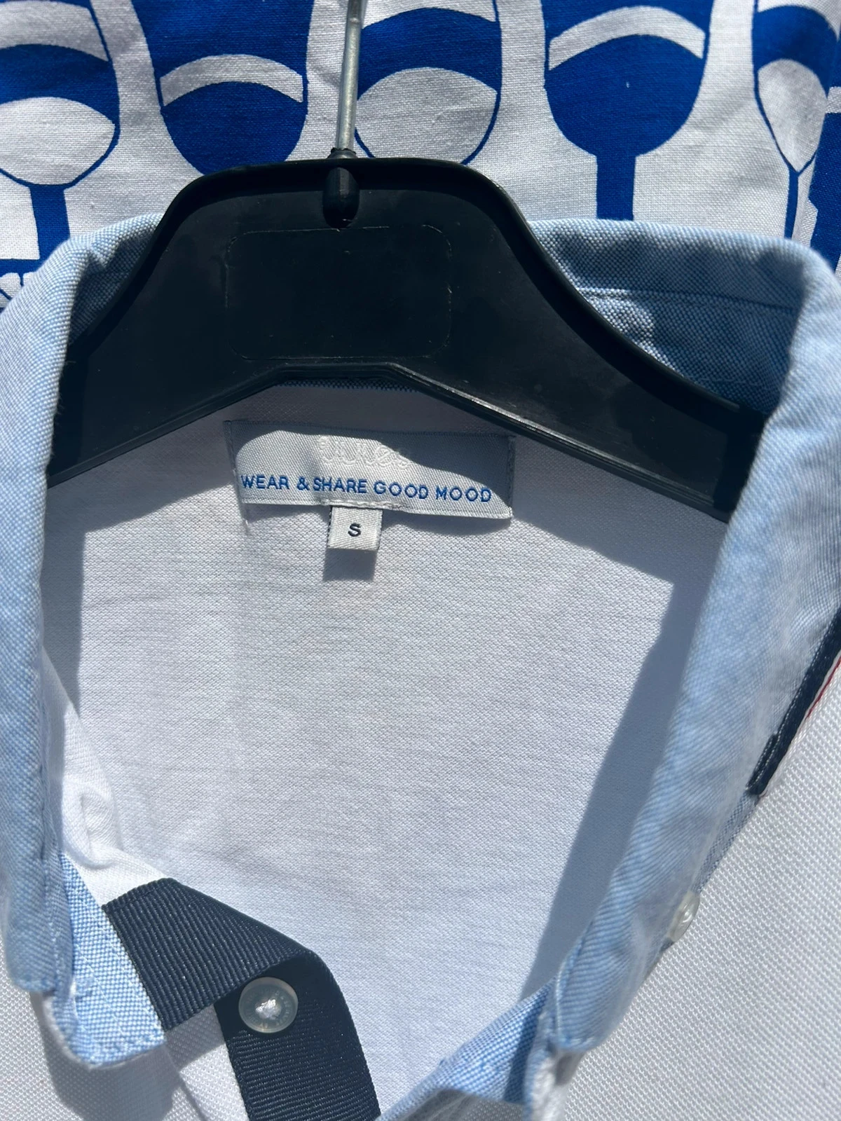 Polo blanc slim S/36 Jules homme bon état – photo 2